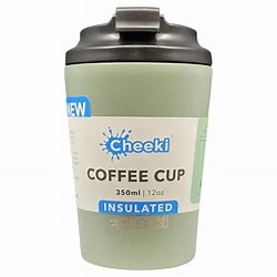 Insulated Coffee Cup - Moss 350ml Cheeki