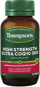 High Strenth Ultra CoQ10 300 60 Caps Thompson's 